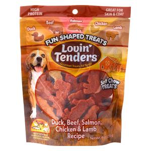 Lovin' Tenders Fun Shaped Dog Treats  Specialty Products